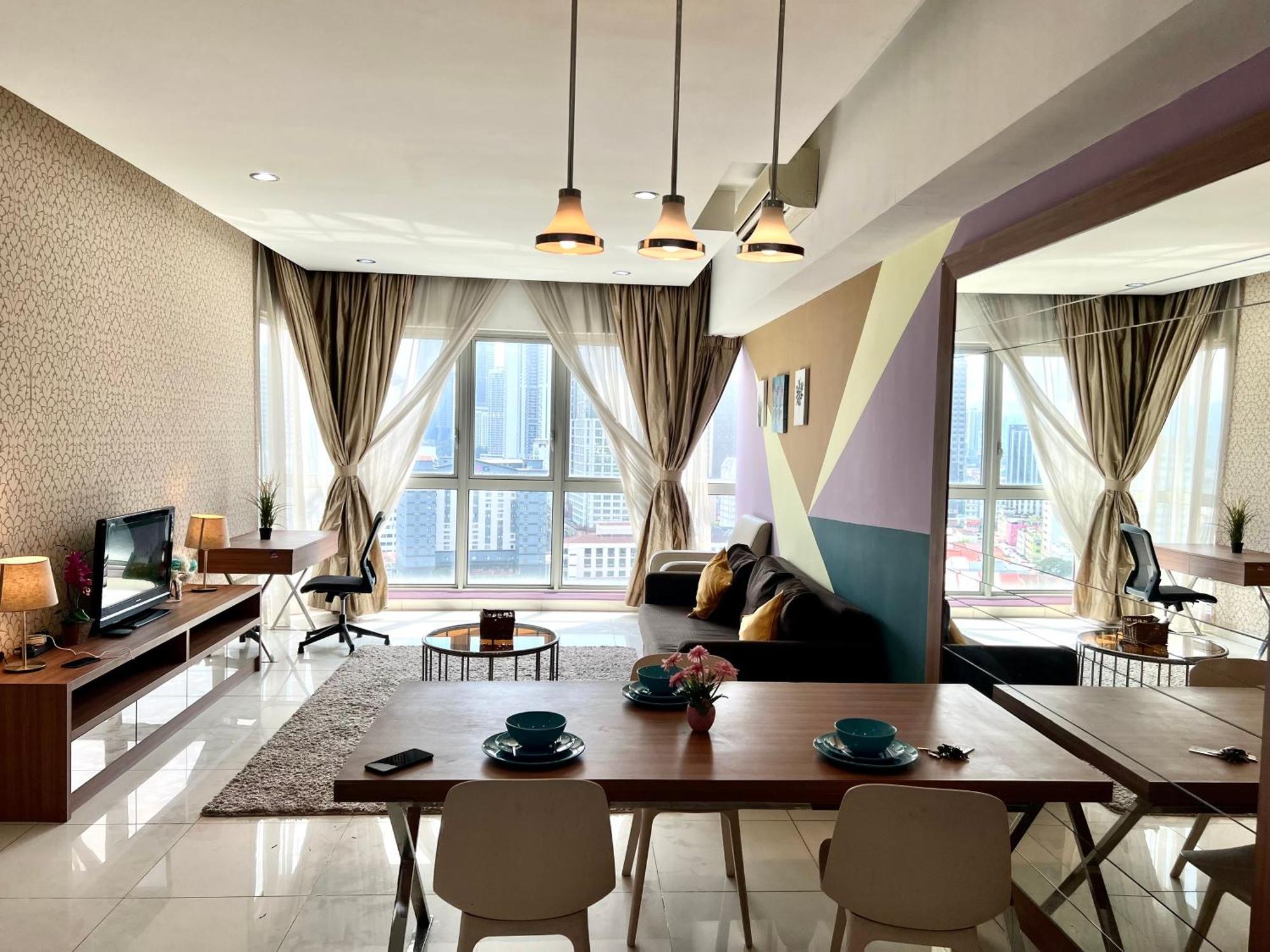 Regalia Service Suites Klcc Skypool Kuala Lumpur Rom bilde